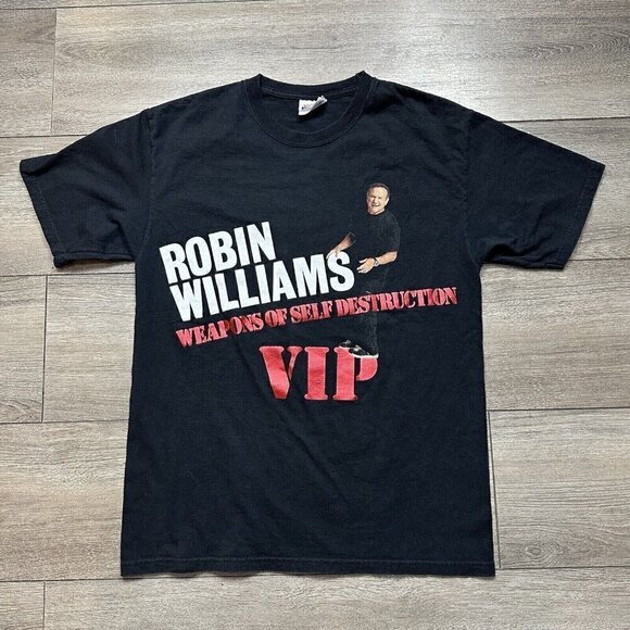 Y2K Robin Williams Weapons Of Set Destruction VIP Size M - Picture 1 of 6